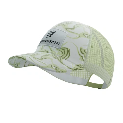 Boné Compressport - Trucker 6P Cap - Branco/Camuflado Boné Compressport - Trucker 6P Cap - Branco/Camuflado