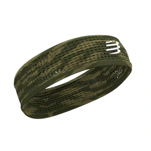 Faixa de Cabeça Compressport Fina On/Off - Camuflada
