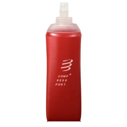 Garrafa Ergo Flask Compressport - Vermelha - 500ml Garrafa Ergo Flask Compressport - Vermelha - 500ml