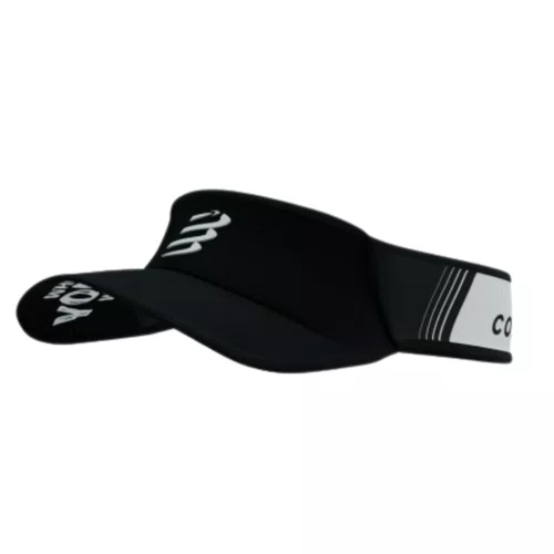 Viseira Compressport - Ultralight - Preto/Branco Viseira Compressport - Ultralight - Preto/Branco