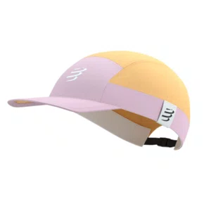 Boné Compressport -  5 Panel - Laranja/Rosa