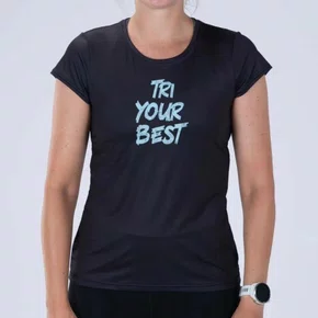 Camiseta Zoot Tri Your Best Feminina Camiseta Zoot Tri Your Best Feminina