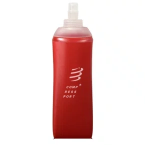 Garrafa Ergo Flask Compressport - Vermelha - 500ml