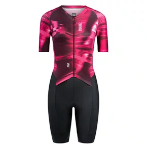 Macaquinho de Triathlon Suarez Aero Tri Berry 2.4 - Feminino