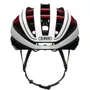 Capacete Abus Aventor - Branco e Vermelho