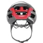 Capacete Abus Powerdome Titan - Cinza e Vermelho