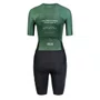 Macaquinho de Triathlon Suarez Aero Tri Green - Feminino